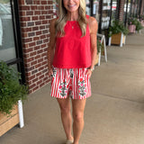 June Top | Red