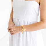 Cross Toggle Bracelet