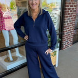 AirEssentials Half Zip | Timeless Navy