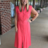 Hillary Dress | Shrimp