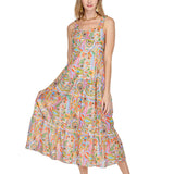 Paisley Tiered Maxi