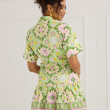 Julia Dress | Green Floral