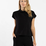Tillie Top | Black Ponte