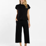 Tillie Top | Black Ponte