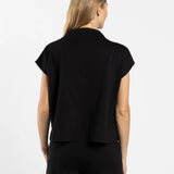 Tillie Top | Black Ponte