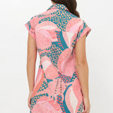 Nautilus Navy Shirt Dress