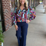 Lyla Blouse | Color Current