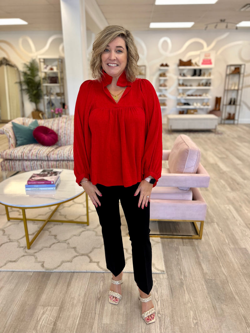 Stella Top | Cranberry