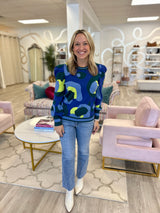 Julia Sweater | Winter Pop Cheetah