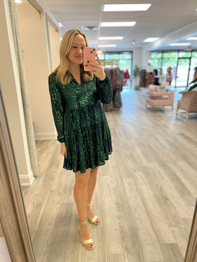 The Charlotte Sequin | Emerald