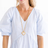 Mother of Pearl Long Necklace