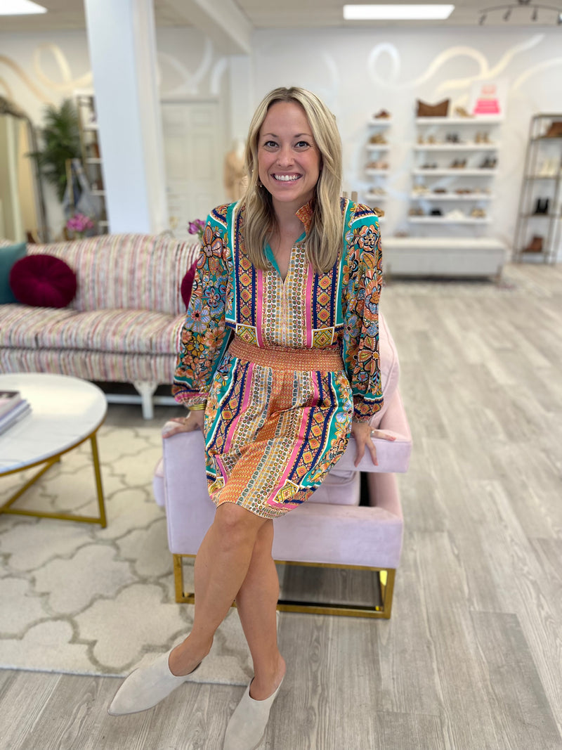 Vintage Floral Dress