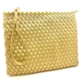 Vegan Woven Clutch