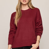 Red Dahlia Sweater
