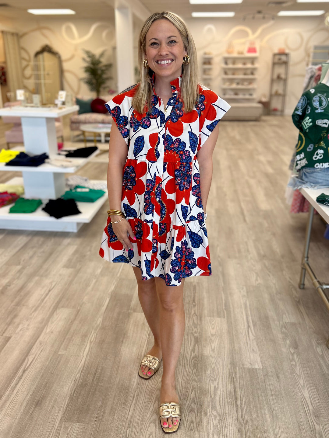 Edgartown Lavender Tulip Dress