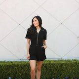 Delaney Romper | Black