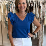 Emerson Ruffle Tee