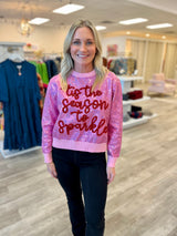 Tis' The Season to Sparkle Sweater