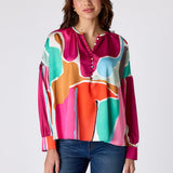Bryleigh Top | Stained Glass