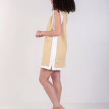 Emily Shift Dress | White Sand