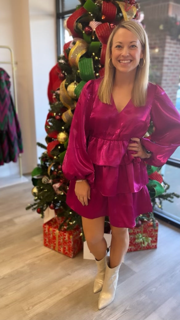 Lauren Dress | Pink Party