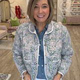 Birdie Jacket | Hydrangea
