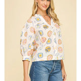 Summer Floral Top