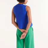 Sleeveless Swing Sweater