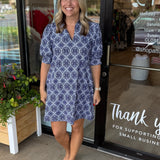 Emerson Dress | Navy