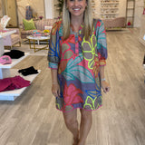 Lori Dress | Geo Floral