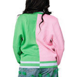 Colorblock Glinda & Elphaba Cardigan