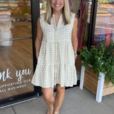 Dolce Dress | Piazza Stripe