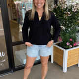 Black Tunic Top