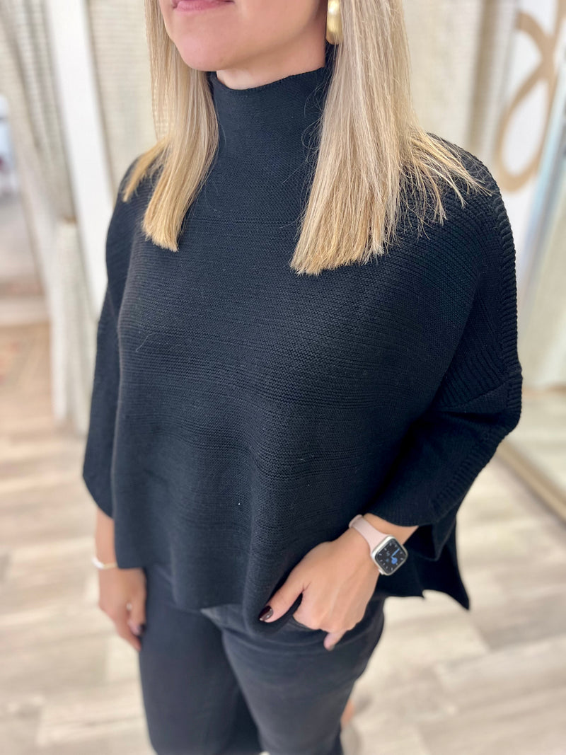 Boho Sweater | Black