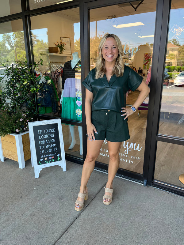 Ruffle Short | Scarab