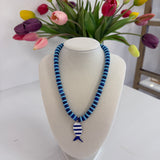 Striped Reef Fish Necklace