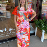 Tess Dress | Sunset Blooms