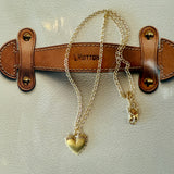 Small Heart of Gold Necklace