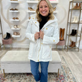 Tess Jacket | Antique White