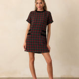 Portia Shift Dress | Check the Halls