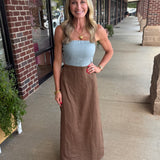 Morgan Dress | Brown