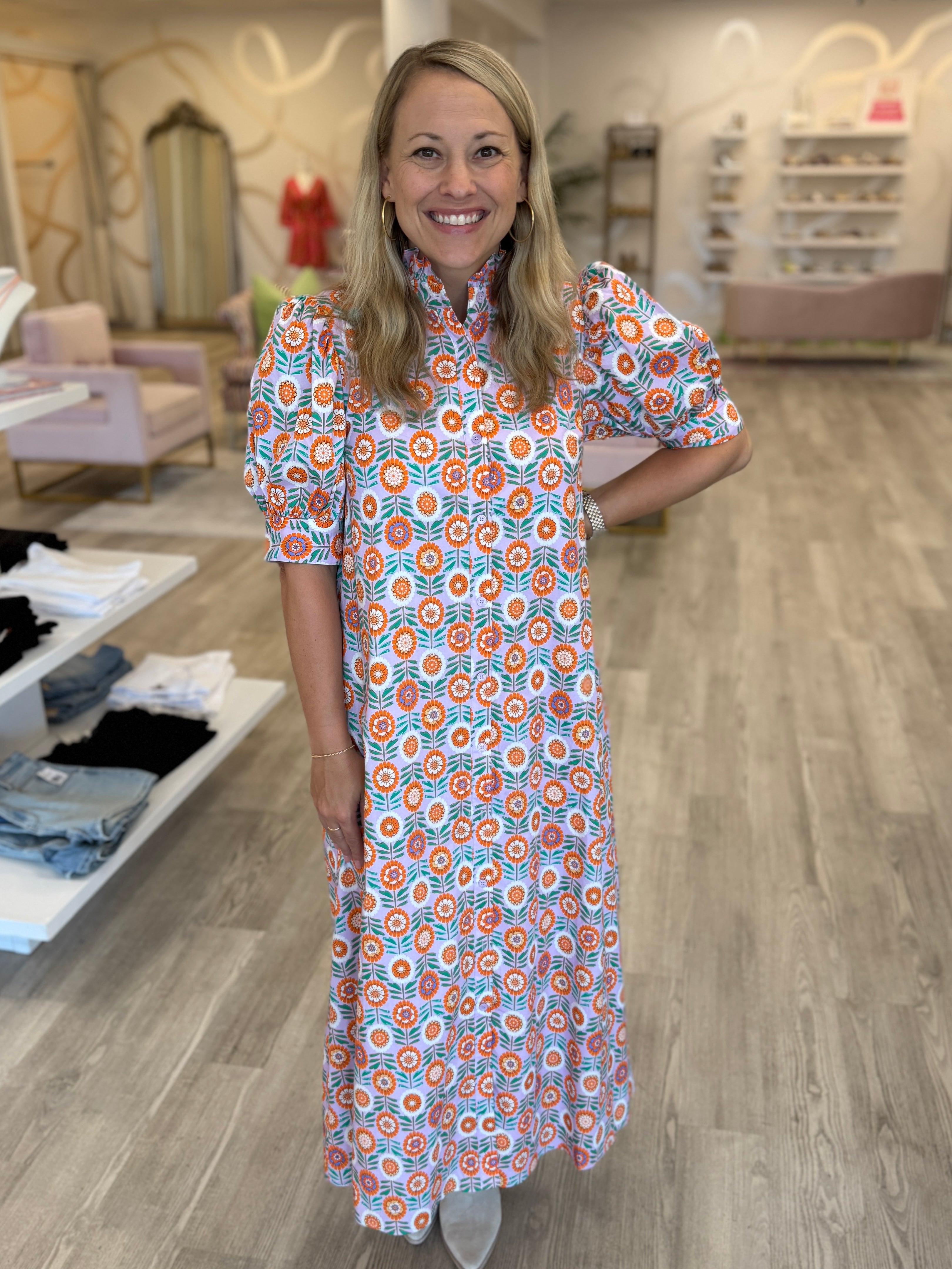 soor ploom Ismay Dress Tulip Print♡8Y Kids Soor Ploom Ismay Dress - Tulip Print | Garmentory