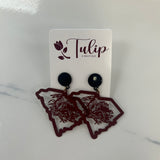 SC Gamecock Earring