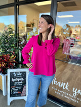 Julia Top | Magenta