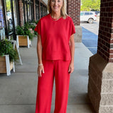 Airessentials Straight Leg Pant | Lip Stain