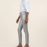 Charlize Coated High Rise | Silver