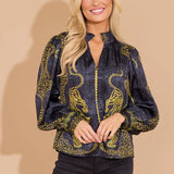 Phoebe Top | Panther