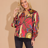 Phoebe Top | Jungle Floral