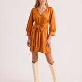 Carla Dress | Pumpkin