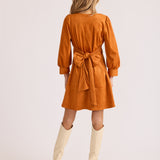 Carla Dress | Pumpkin